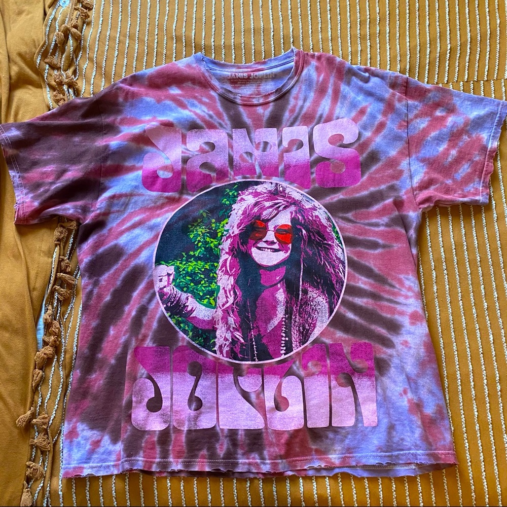 Janis Joplin oversized tee